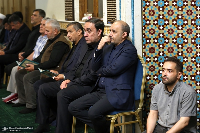 مراسم بزرگداشت رهبر شهید انقلاب در حسینیه ۲ جماران