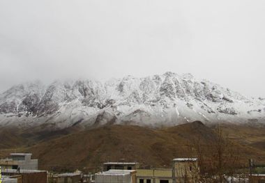 ارتفاعات زنجان سفید پوش می‌شود