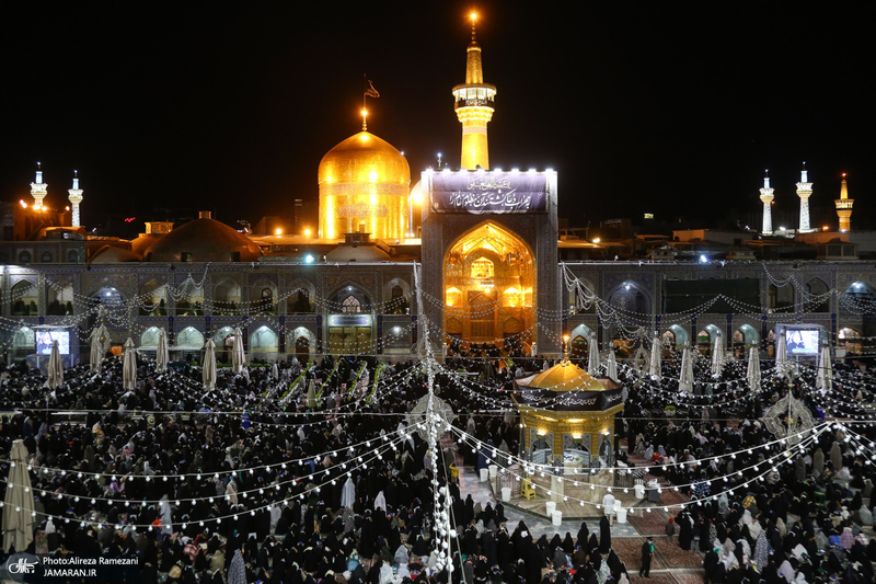 مراسم احیای شب بیست و سوم ماه رمضان در حرم مطهر امام رضا (ع)