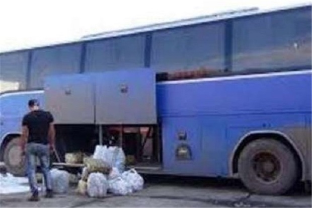 اتوبوس حامل 600 میلیون ریال کالای قاچاق در ماکو توقیف شد