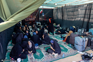 هم قدم با زائران اباعبدالله الحسین (ع)؛ مرز تمرچین