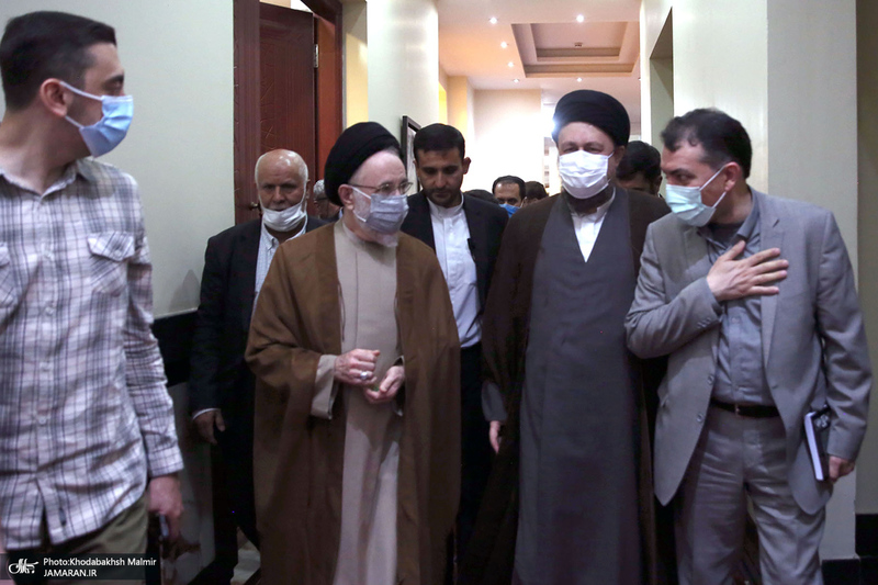 حضور سید محمد خاتمی در حرم مطهر امام‎ خمینی (س)