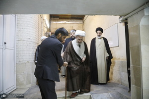 مراسم سالگرد همسر آیت الله العظمی سبحانی