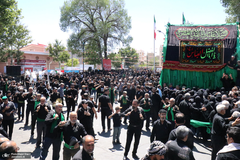 عزاداری ظهر عاشورا در خمین