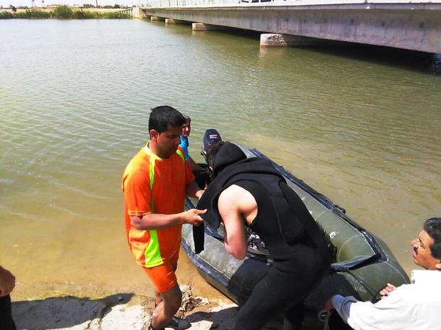 مرد جوان در نهر حفار آبادان غرق شد