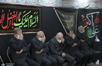 اولین روز مراسم عزاداری سالار شهیدان در دفتر روحانی (2)