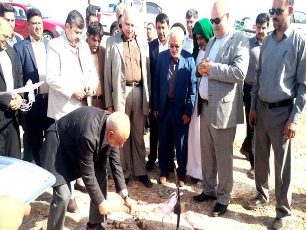 آبرسانی از طرح غدیر به 14روستای خرمشهر آغاز شد