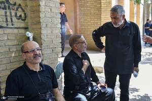 مراسم تشییع و خاکسپاری حاج محسن امین‌زاده