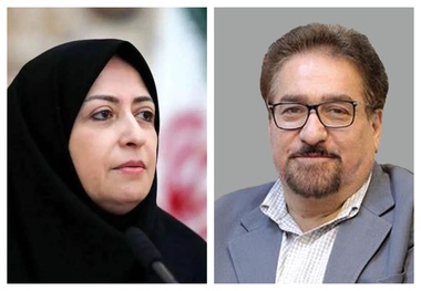 تبادل نظر رئیس هیئت مدیره چادرملو با رئیس سازمان حفاظت محیط زیست در حاشیه سفر به اردکان