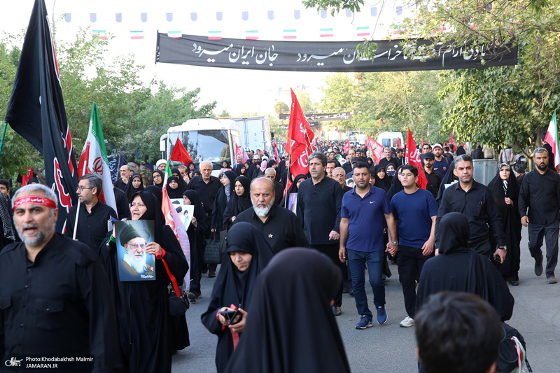 مراسم وداع با رهبر شهید انقلاب در مصلی تهران- 8