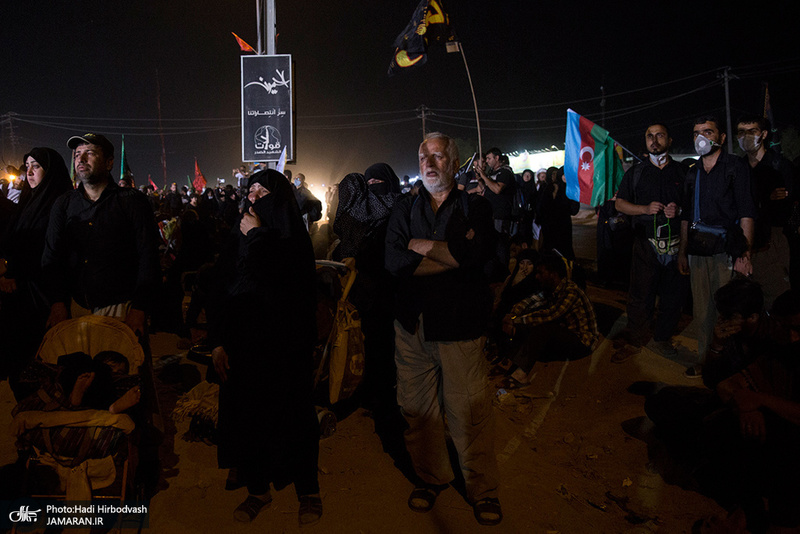 حضور ملیت های مختلف در پیاده روی اربعین