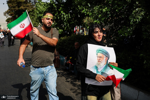 مراسم تشییع شهدای جنگ تحمیلی رژیم صهیونیستی در تهران-7