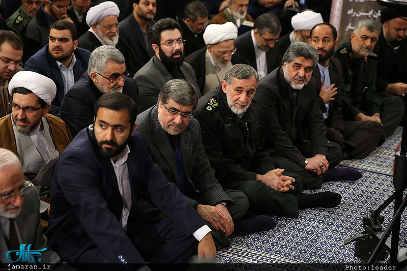 مراسم ترحیم آیت الله هاشمی رفسنجانی در حسینیه امام خمینی(ره)