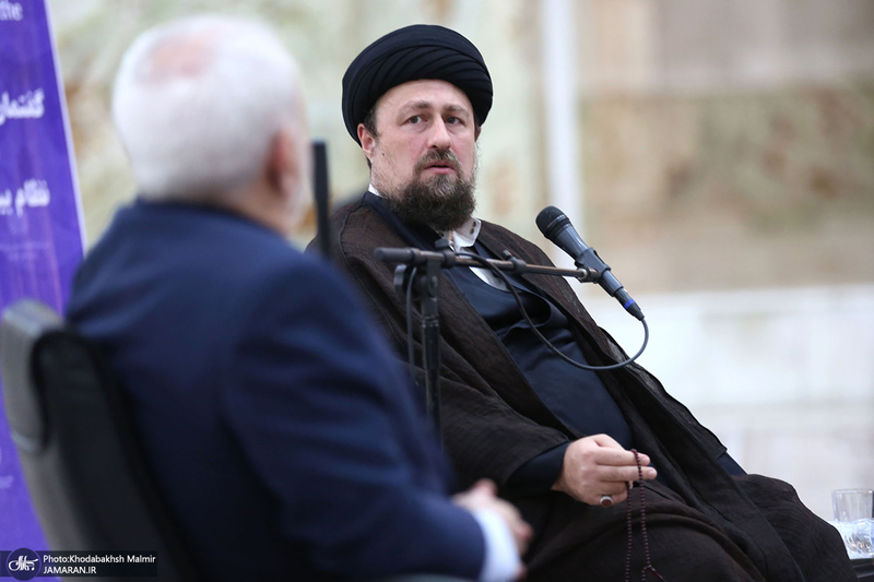 کنفرانس بین‌المللی گفتمان سیاسی از دیدگاه امام خمینی؛ نظام بین الملل و مسایل جهان اسلام / ظریف سید حسن خمینی