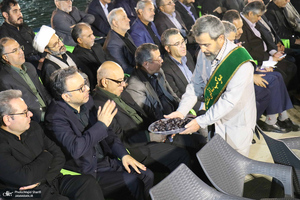 مراسم شب سالگرد ارتحال حضرت امام (س) در خمین