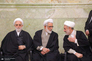 مراسم بزرگداشت شهیدان «علی رازینی» و «محمد مقیسه» در مسجد اعظم قم‎