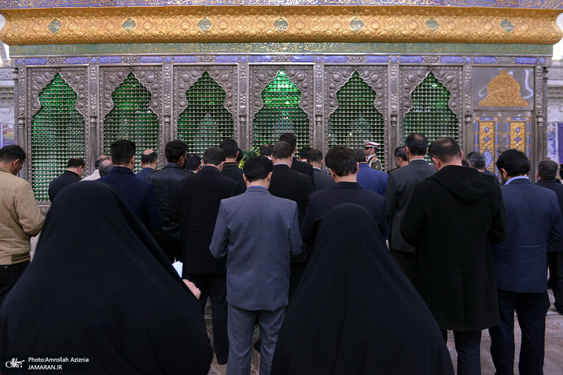 تجدید میثاق نمایندگان ریاست دانشگاه آزاد با آرمان های حضرت امام خمینی (س)