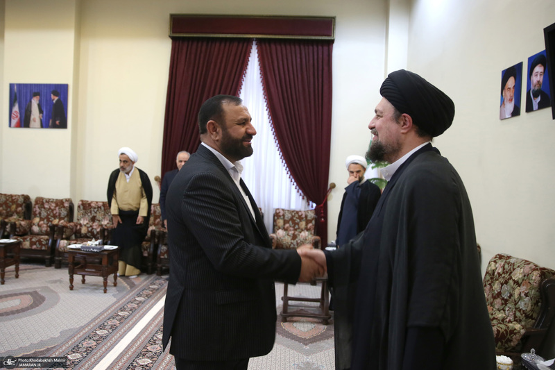 حاشیه مراسم تجدید میثاق رئیس و کارکنان قوه قضاییه با آرمان های امام؛