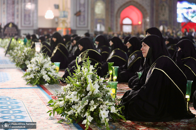 مراسم خطبه خوانی شب شهادت امام رضا (ع)