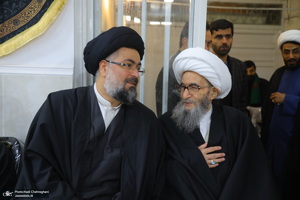 دومین شب عزاداری حضرت فاطمه (س) در بیت آیت الله دوستی زنجانی‎