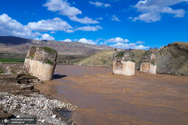 خسارات سیل به شهر کوهدشت و روستاهای بخش شاهیوند شهرستان چگینی