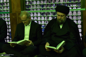 تجدید میثاق رئیس‌جمهور و اعضای دولت با آرمان‌های حضرت امام خمینی - 1