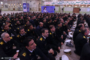 تجدید میثاق فرمانده و پرسنل نیروی دریایی ارتش جمهوری اسلامی ایران با آرمان‌های امام خمینی(س)