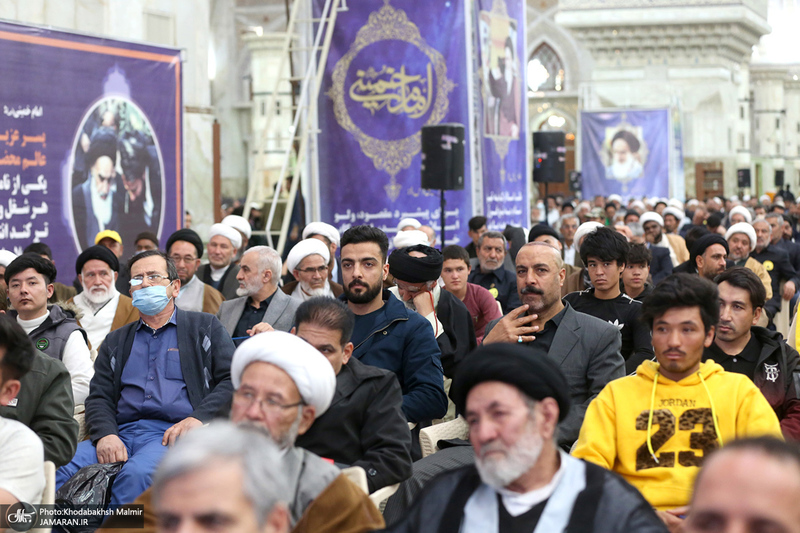 مراسم بزرگداشت چهاردهمین سالگرد رحلت همسر گرامی امام و بیست و هشتمین سالگرد ارتحال حاج سید احمد خمینی -1
