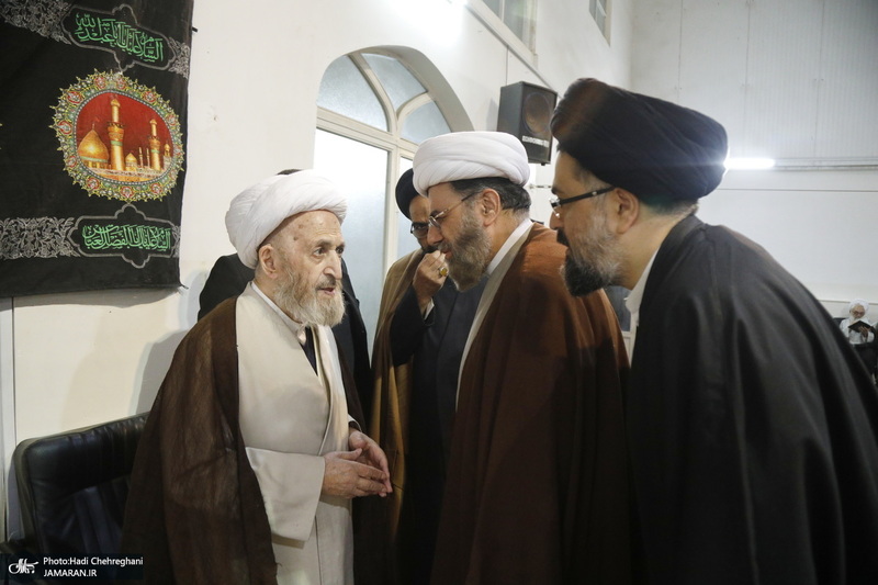 مراسم سالگرد همسر آیت الله العظمی سبحانی