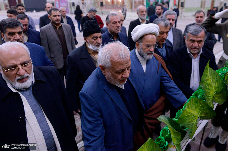 تجدید میثاق اعضای شورای مرکزی حزب موتلفه اسلامی با آرمان های حضرت امام خمینی (س)