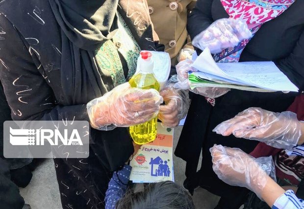 پنج هزار لیتر مواد ضدعفونی در بخش خاوران شهرستان ری توزیع شد