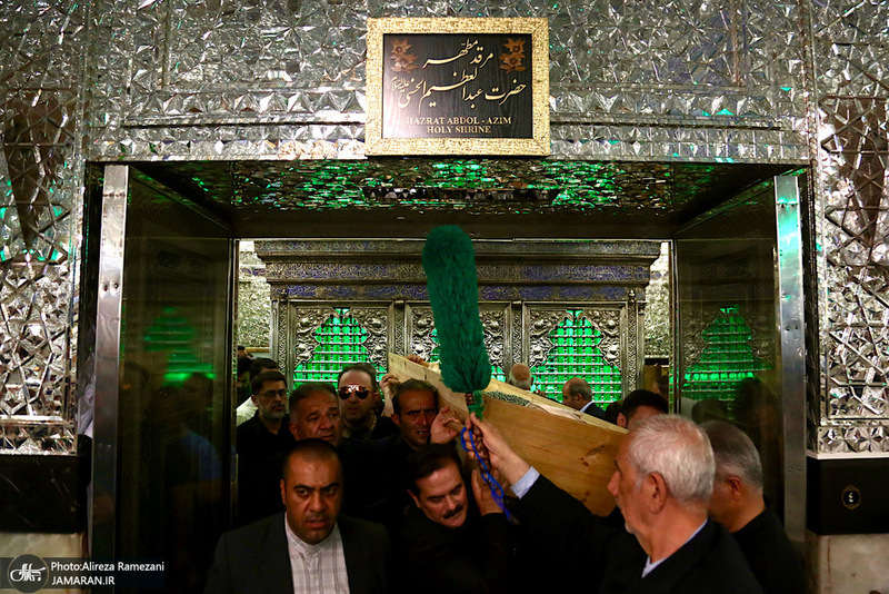 مراسم تشییع برادر آیت الله هاشمی رفسنجانی