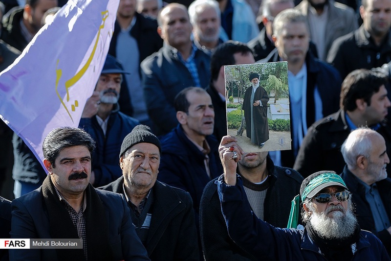 بزرگداشت حماسه ۹ دی در میدان امام حسین(ع)