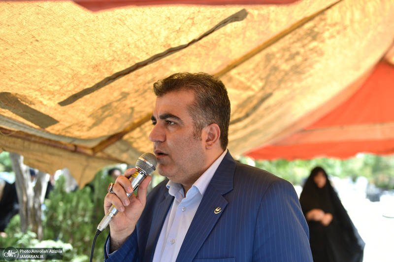 مراسم تشییع و خاکسپاری حاج محسن امین‌زاده