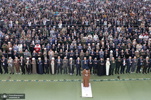 اقامه نماز عید سعید فطر به امامت رهبر معظم انقلاب