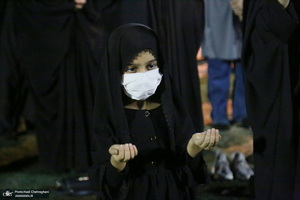 عزاداری شب تاسوعای حسینی(ع) در هیئت خادم الرضا (ع)