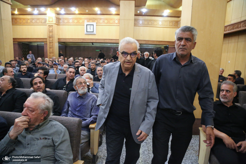 مراسم ختم اکبر عبدی