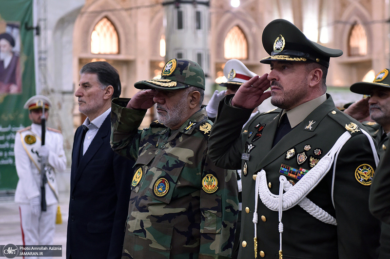 تجدید میثاق فرماندهان و کارکنان ارتش با آرمان‌های امام خمینی (س)