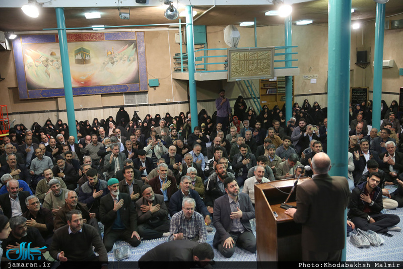 مراسم سالگرد شهدای گردان علی اکبر (ع) در حسینیه جماران 
