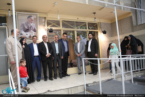 دیدار جمعی از اعضای شورای شهر مشهد با سید حسن خمینی 