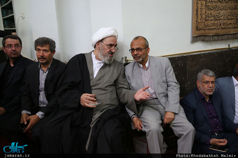 مراسم ختم  پدر حجت الاسلام و المسلمین آشتیانی 