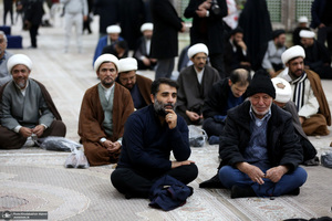 مراسم چهلمین روز ارتحال آیت الله حاج شیخ محمد رضا رحمت در حرم مطهر امام خمینی (س)