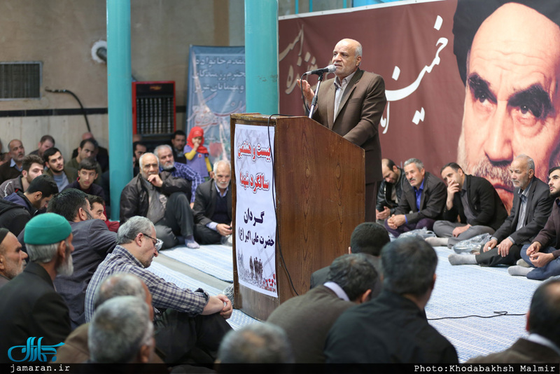 مراسم سالگرد شهدای گردان علی اکبر (ع) در حسینیه جماران 
