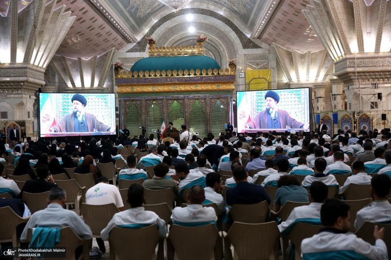 اختتامیه پنجمین جشنواره ملی «اتفاق» در حرم امام خمینی (س)- 2