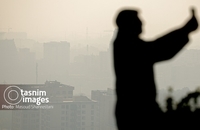 آلودگی هوای تهران قرمز است (2)