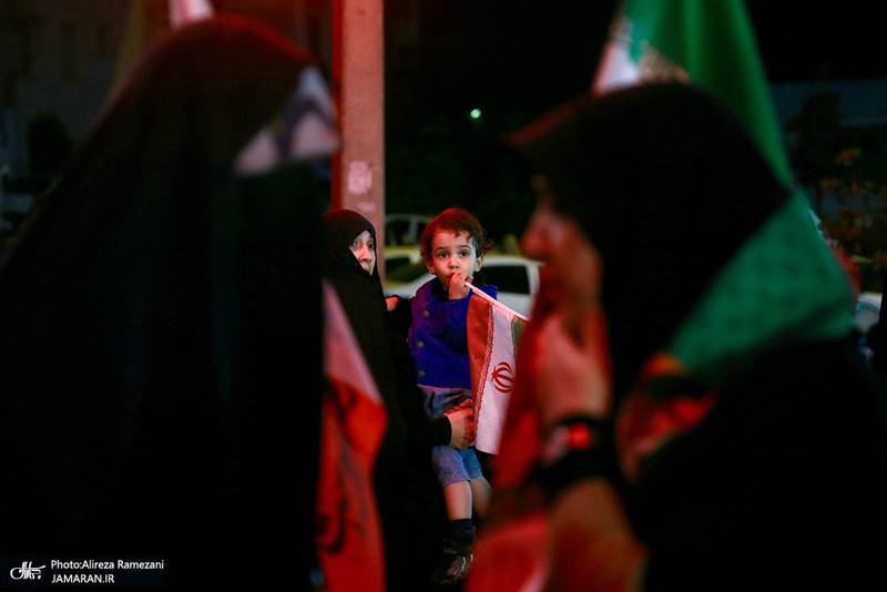 هفتاد و هفتمین اجتماع پر شور مردم در شهرک نفت