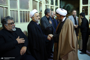 مراسم بزرگداشت آیت الله رحمت (ره) در حسینیه جماران - 2