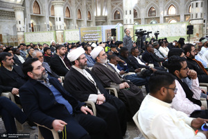 دیدار دبیرکل و کارکنان مجمع جهانی اهل بیت (ع) با سیدحسن خمینی