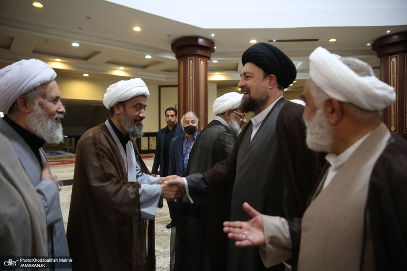 حاشیه تجدید میثاق هیأت رئیسه و اعضای مجلس خبرگان رهبری با آرمان های امام خمینی(س)