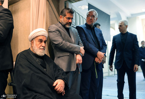 مراسم بزرگداشت رئیس‌جمهور شهید و همراهان گرامی ایشان با حضور رهبر انقلاب